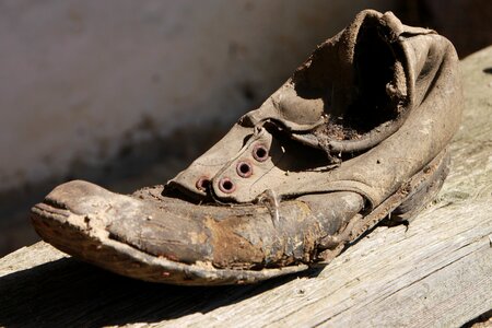 Rusty shoes clothing