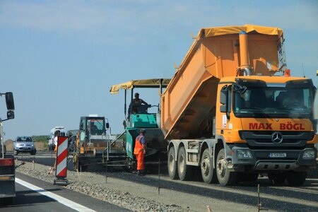 Highways machinery road