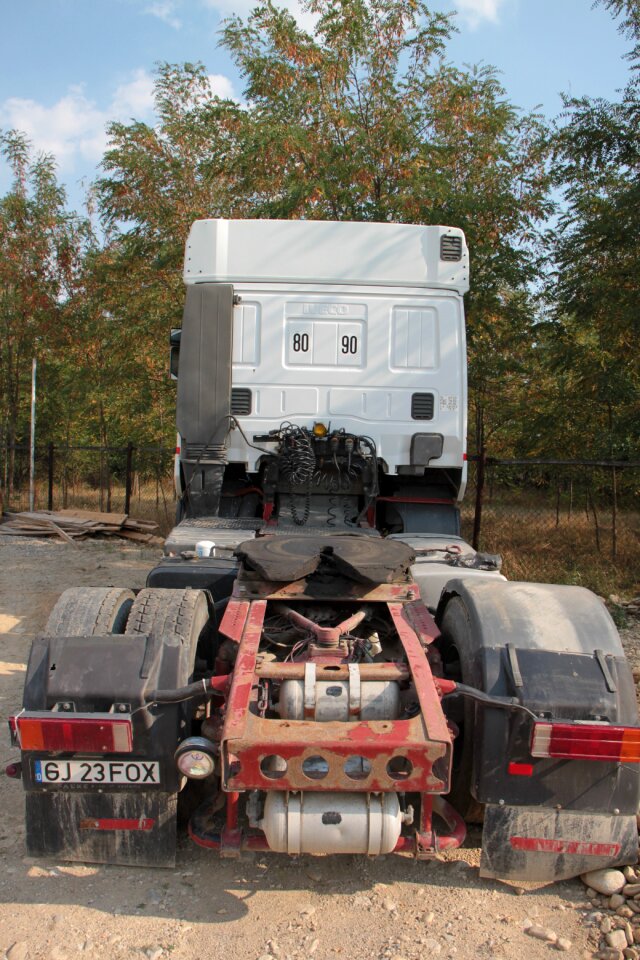 Tractor truck editorial
