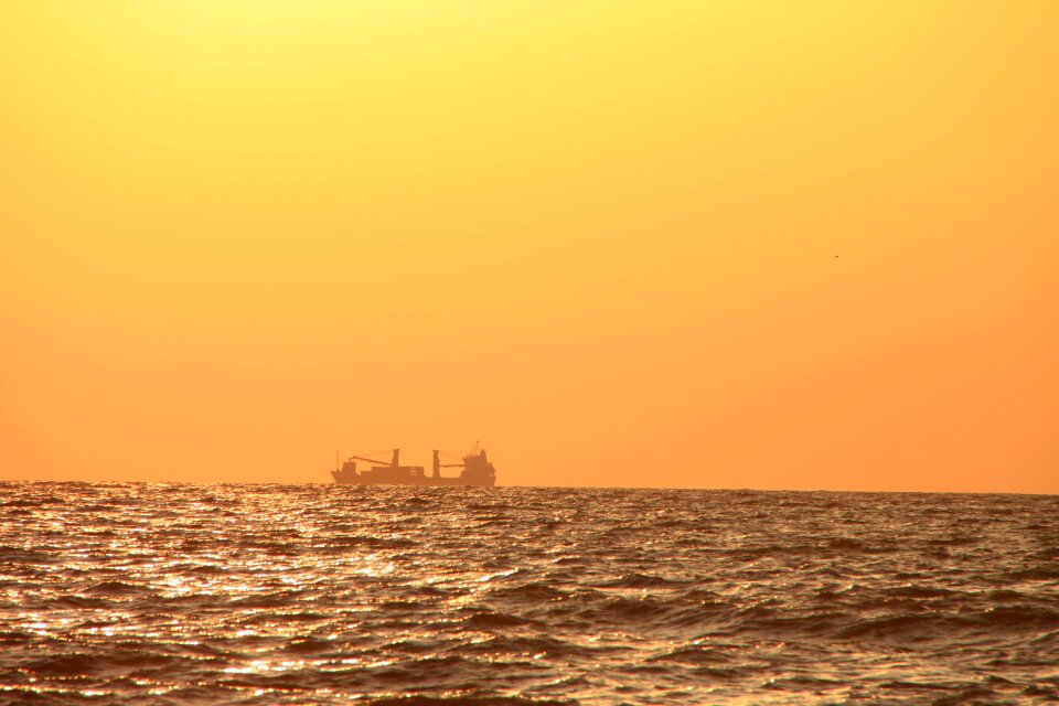 Landscape over sea