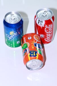 Cola drink fanta photo