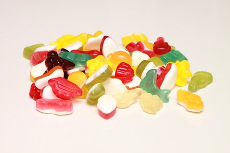 Gummy jelly shape photo