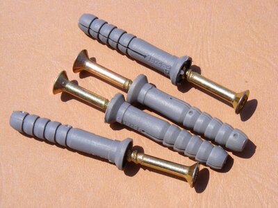 Dowels equipment fastening photo