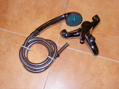Lever mixer mounted
