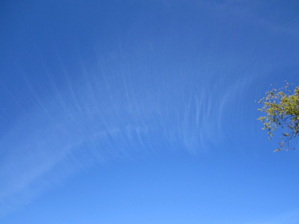 Blue sky skies cloud