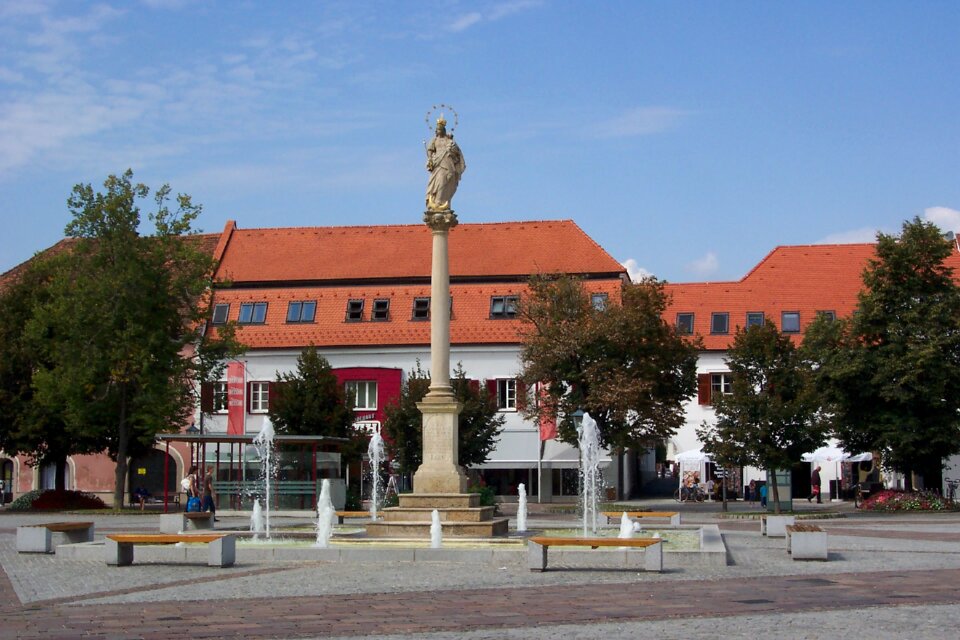 Austria city main market square