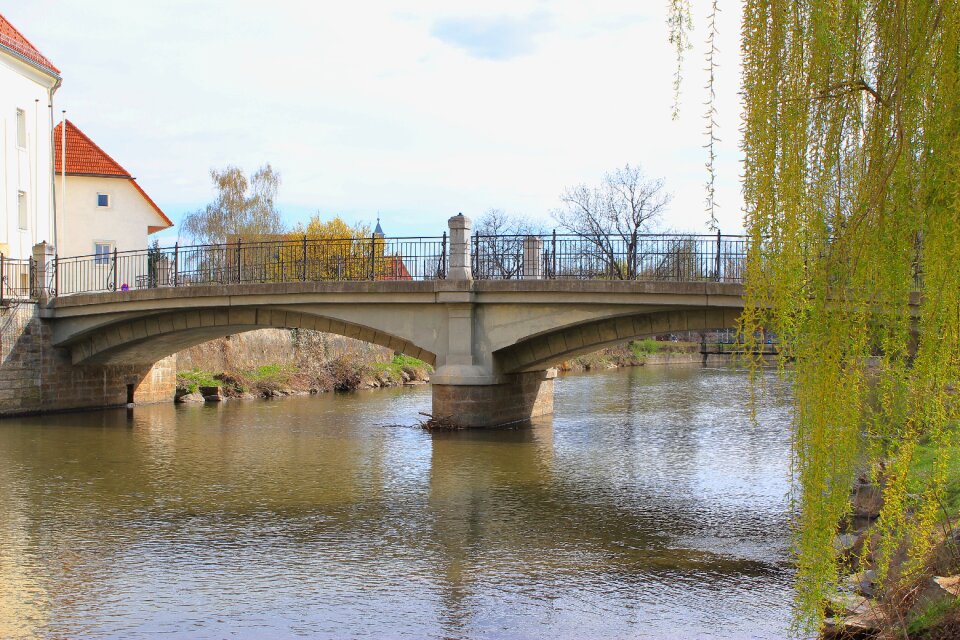 River waterway reflections photo