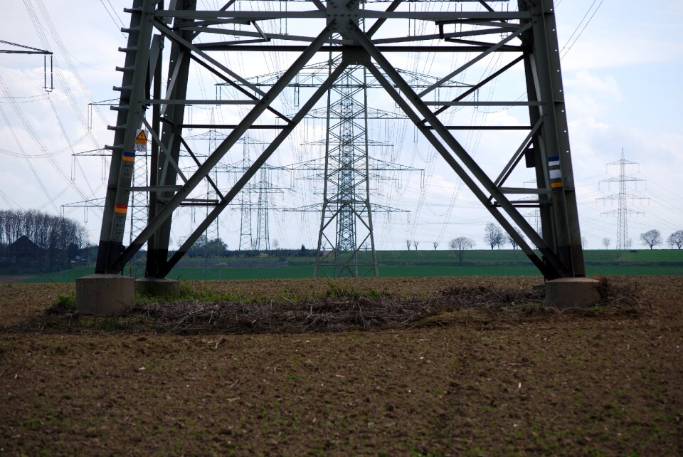 Man and nature central strommast