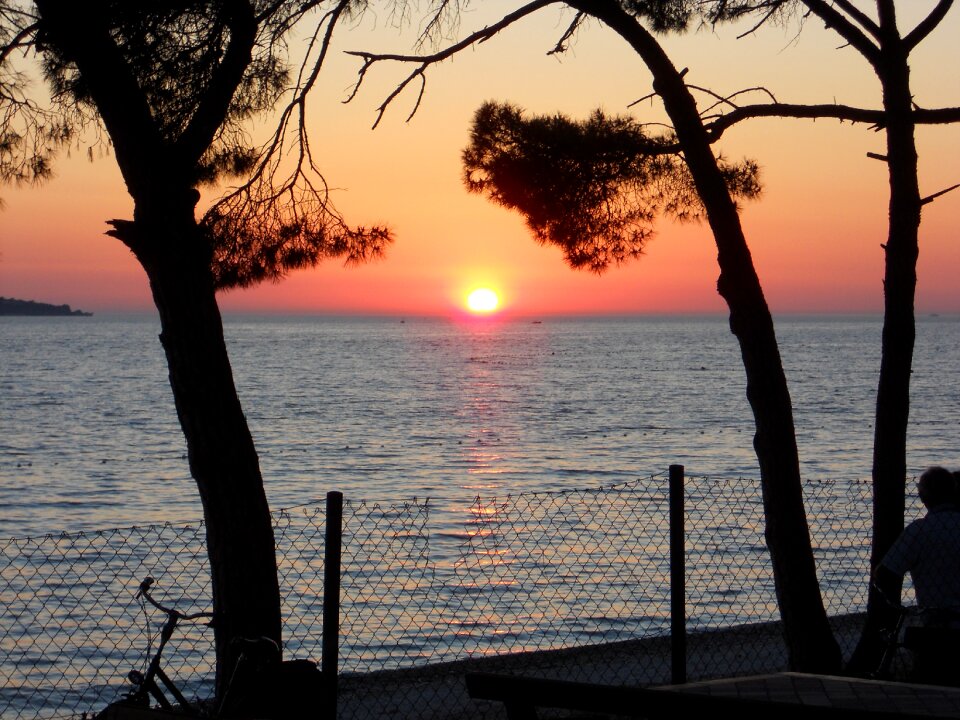 Croatia sunset rest