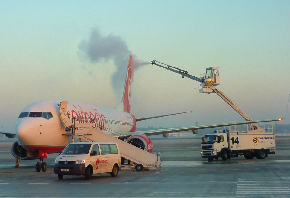 De-icing safety plane