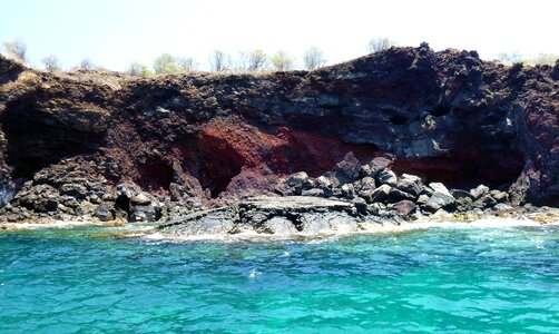 Holy stone rock face photo