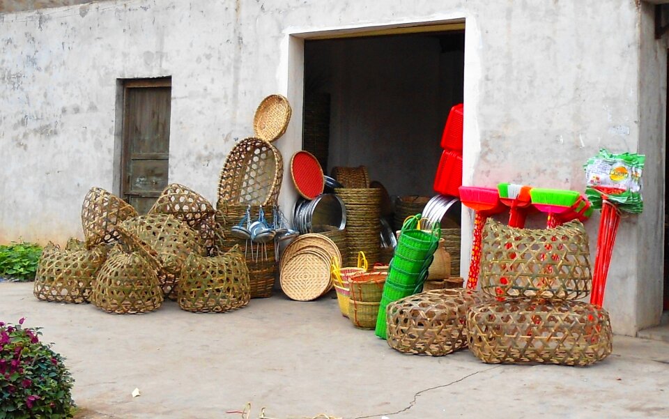 Structure baskets handmade