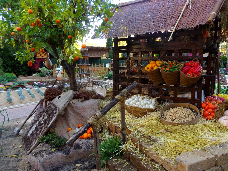 Stand produce market