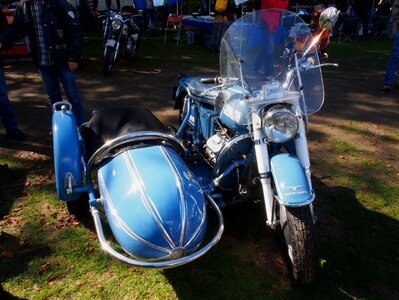 Sidecar blue sharp