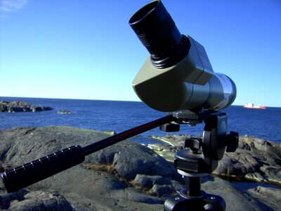 Sky clouds telescope photo