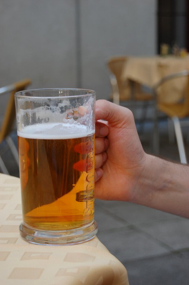 Cup glass alcohol