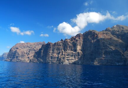 Gigantes cliffs canary photo