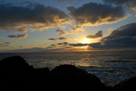 Beach nature bay photo