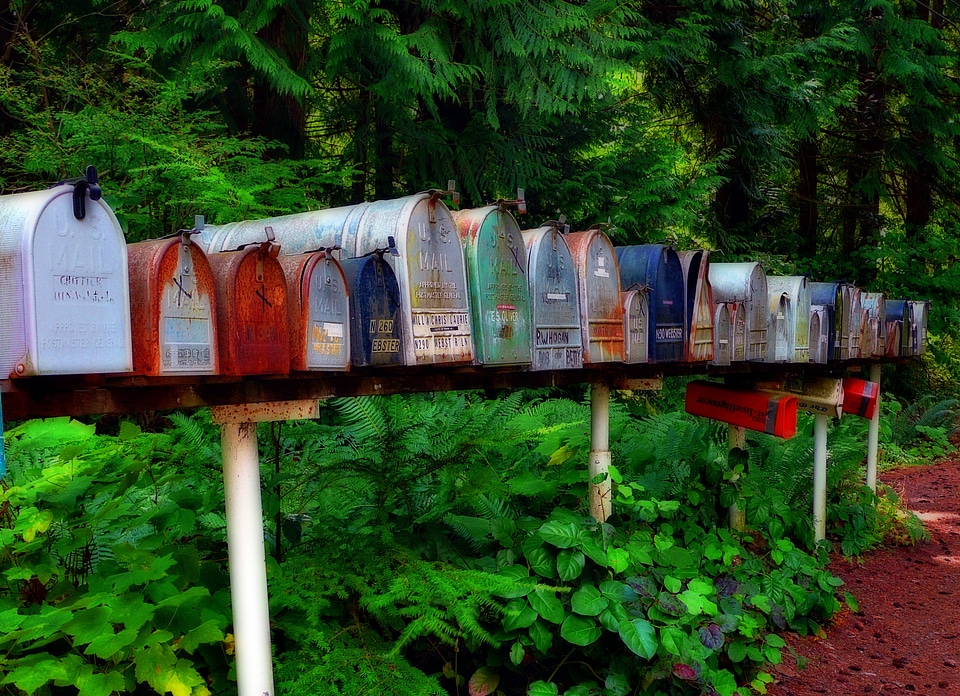 Mails snail mail packets