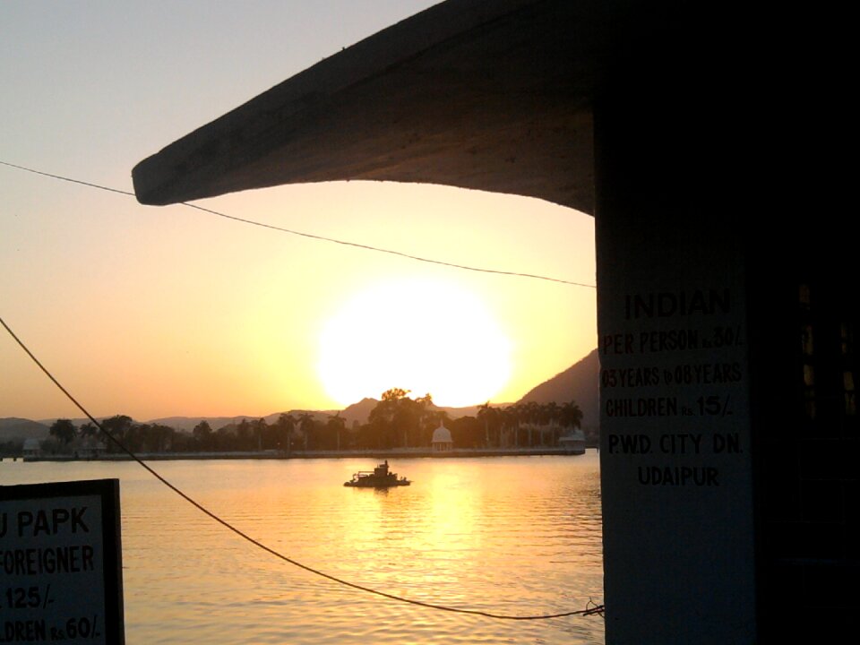 Boat lake beautiful