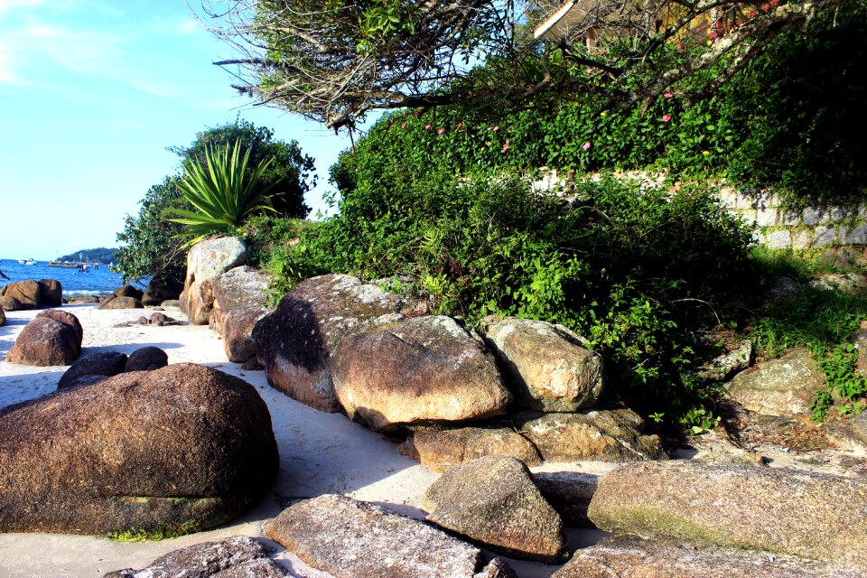 Landscape rocks cottage