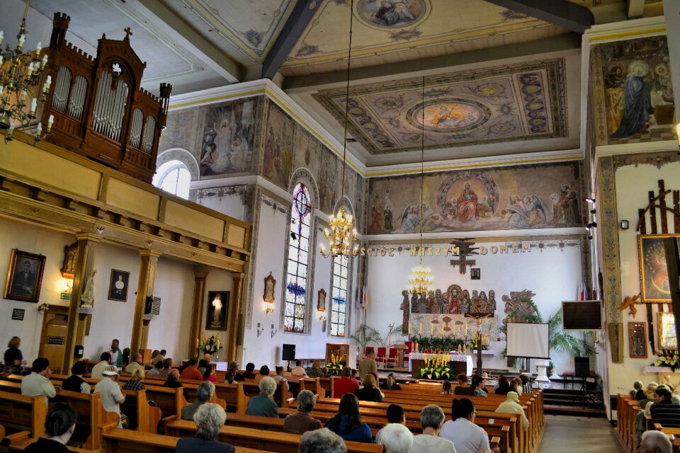 Interior inside architecture