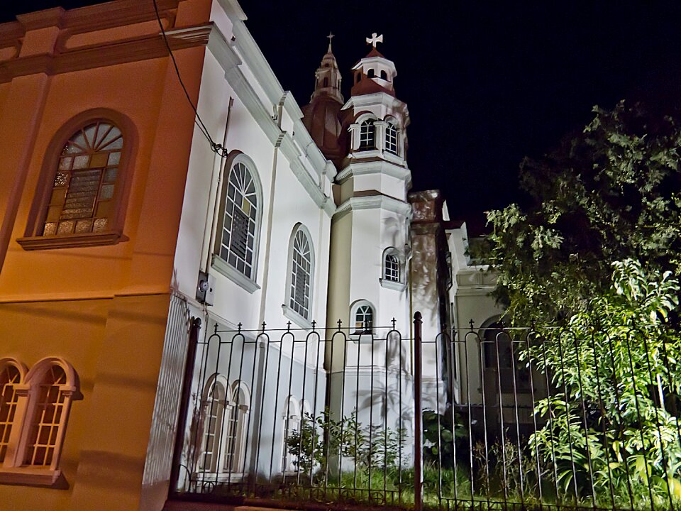 Church night evening