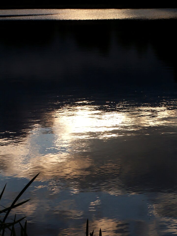 Ledenice ponds spas reflection