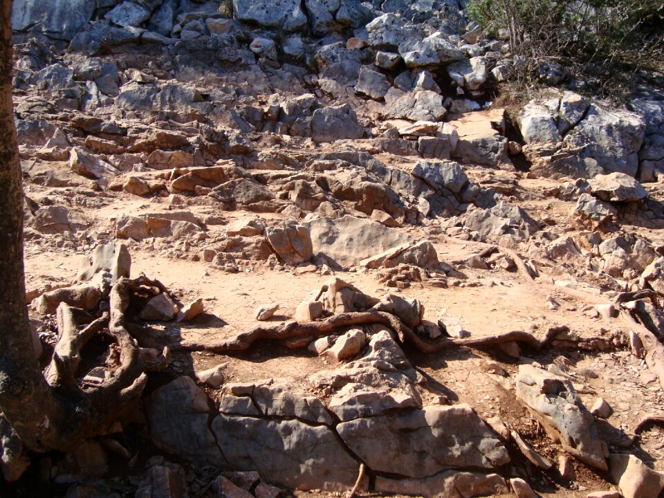 Stone our lady of medjugorje mountain