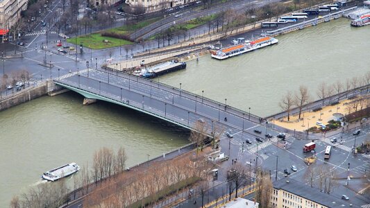 Paris seine bridge photo