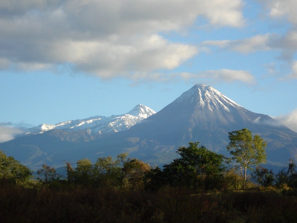 Nevado mountains winter