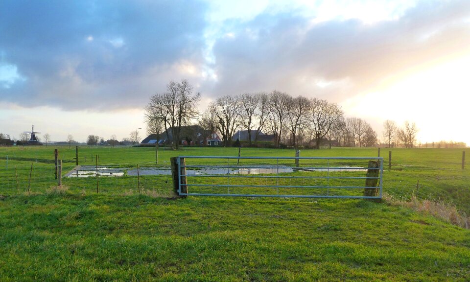 Sky clouds fields