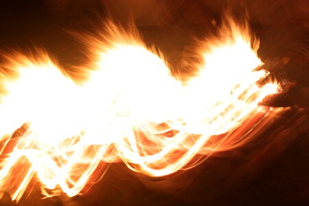 Night combustible torches