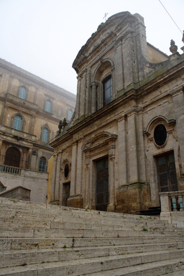 Caltagirone fog stairs