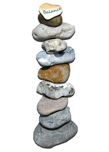 Balance stone tower luck
