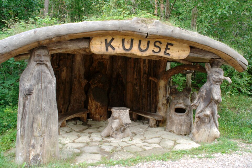Saaremaa bus stop waqar