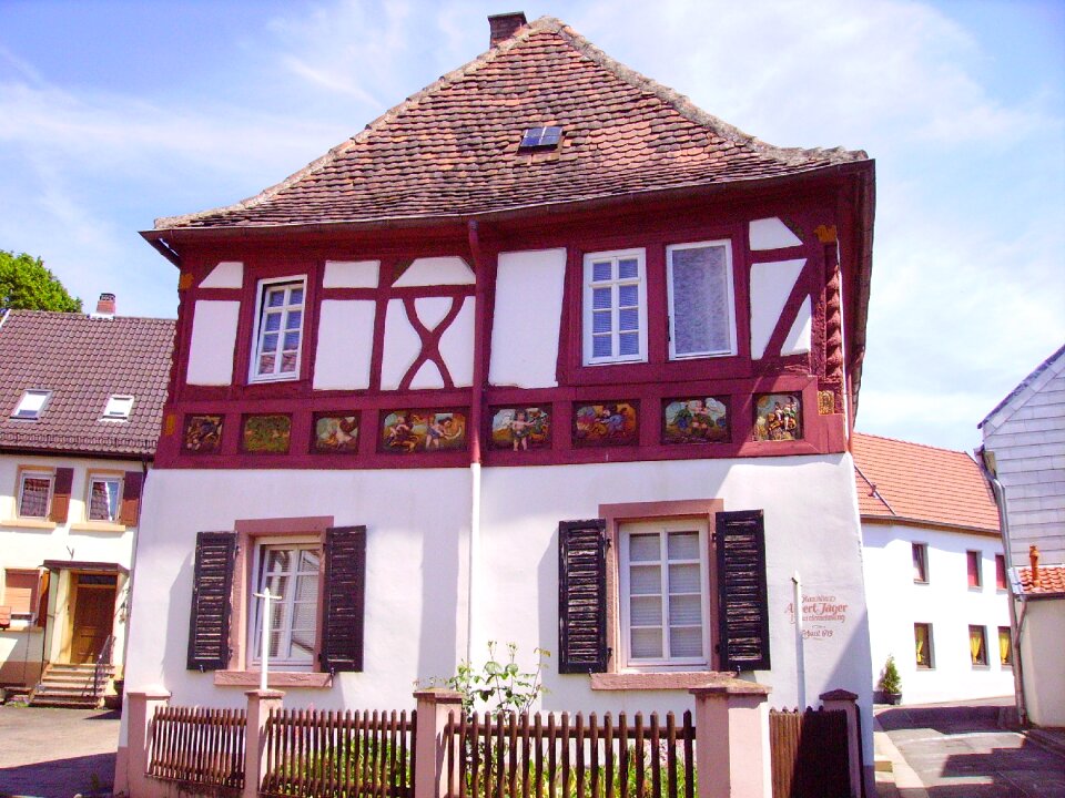 Fachwerkhaus germany truss structure