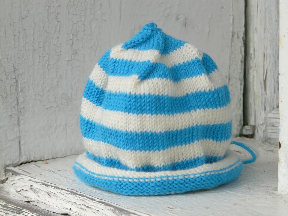 Children cap knit knitted
