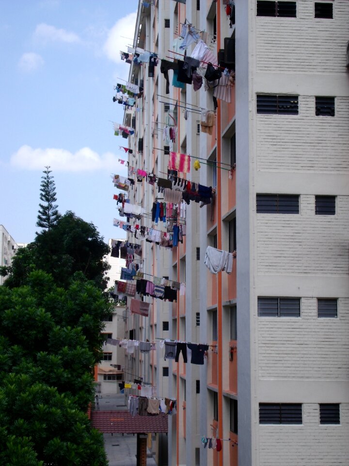 Building facade sky photo