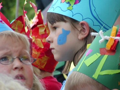 Costume color festival