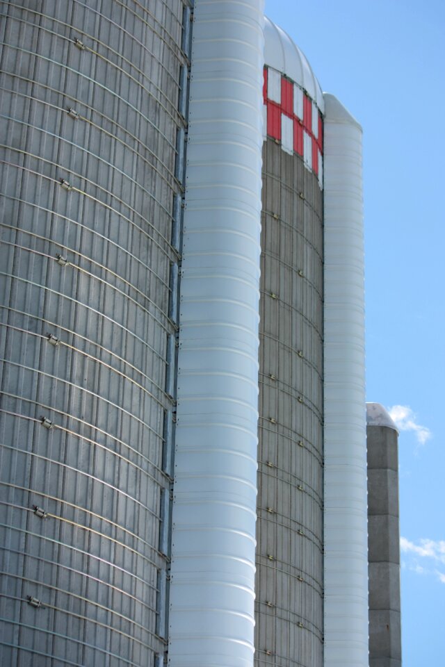 Silo storage rural