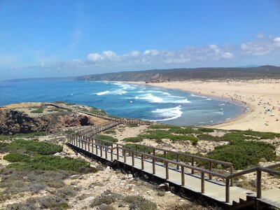 Vacations ocean sand photo