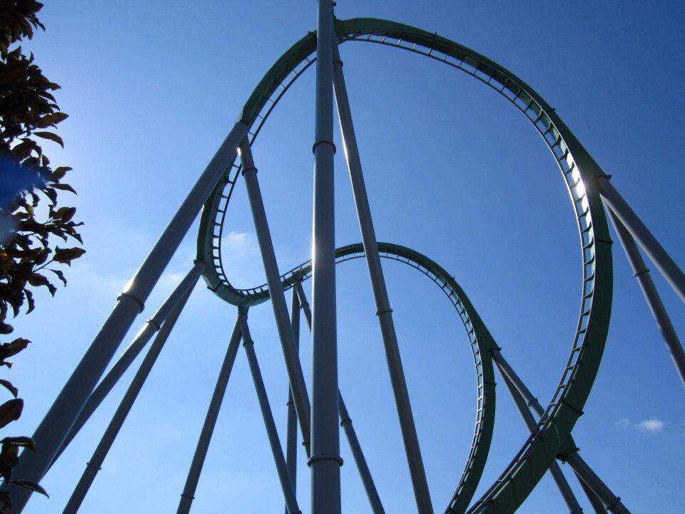 Flying ride excitement
