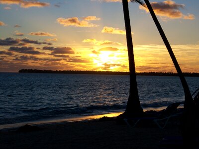 Sand island caribbean photo