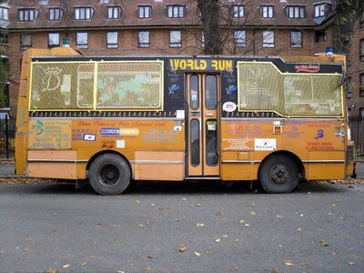 Traveling touring bus coach photo