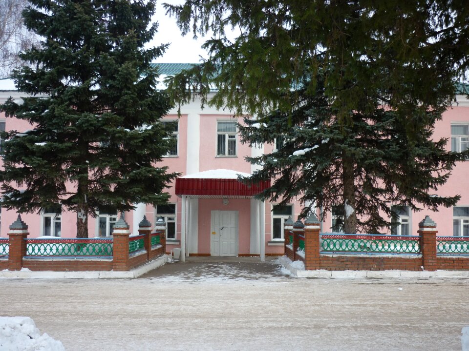 At home building winter