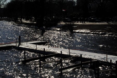 Outer alster light reflections backlighting