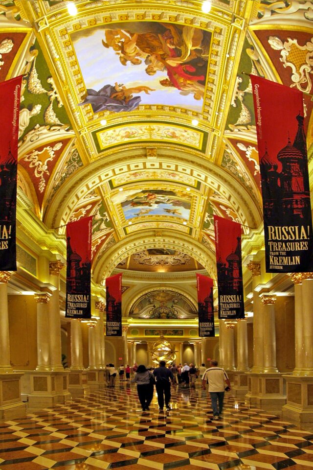 Artful passage interior