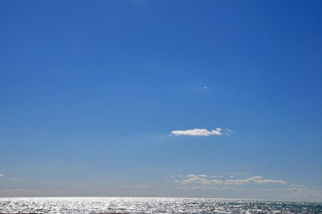 Ocean cloud mediterranean photo