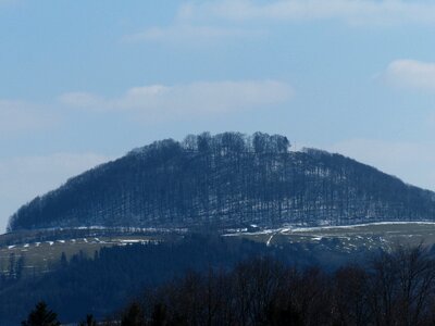 Landscape swabian alb rechberg photo